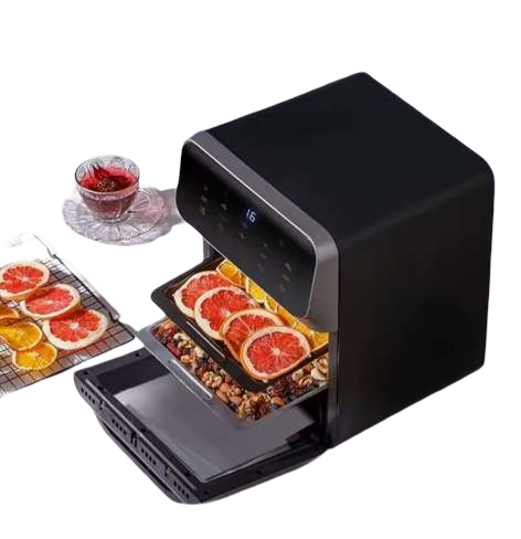 ✨ 10L Large Capacity Smart Air Fryer — 360° Oil-Free Convection Oven