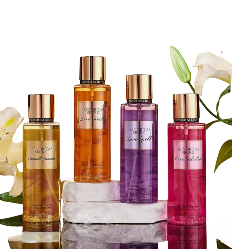 Flower & Fruit Body Spray — Love Spell Velvet Petal Fragrance 💖✨