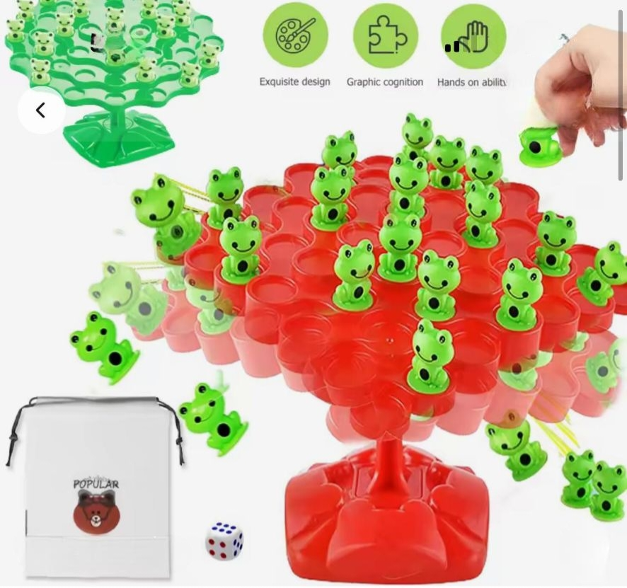 Frog Balance Game Toy – Fun Parent-Child Educational Puzzle Game