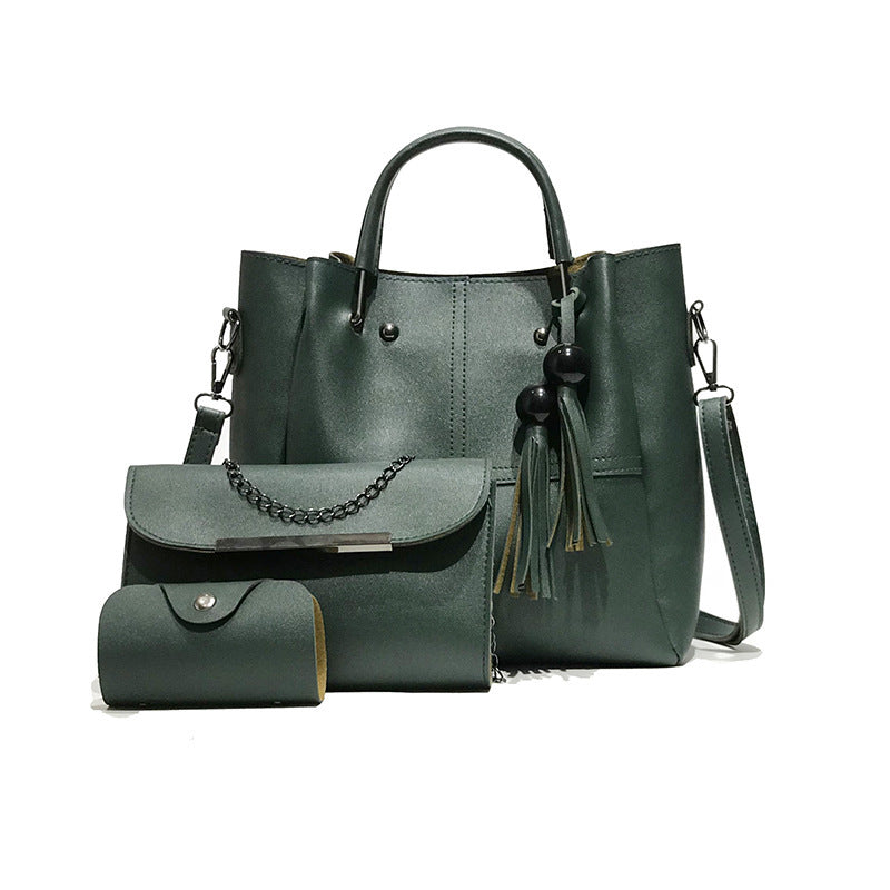 Tassel mother-of-pearl bag