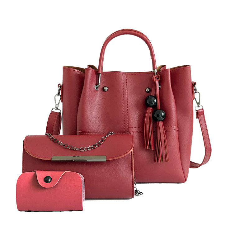 Tassel mother-of-pearl bag