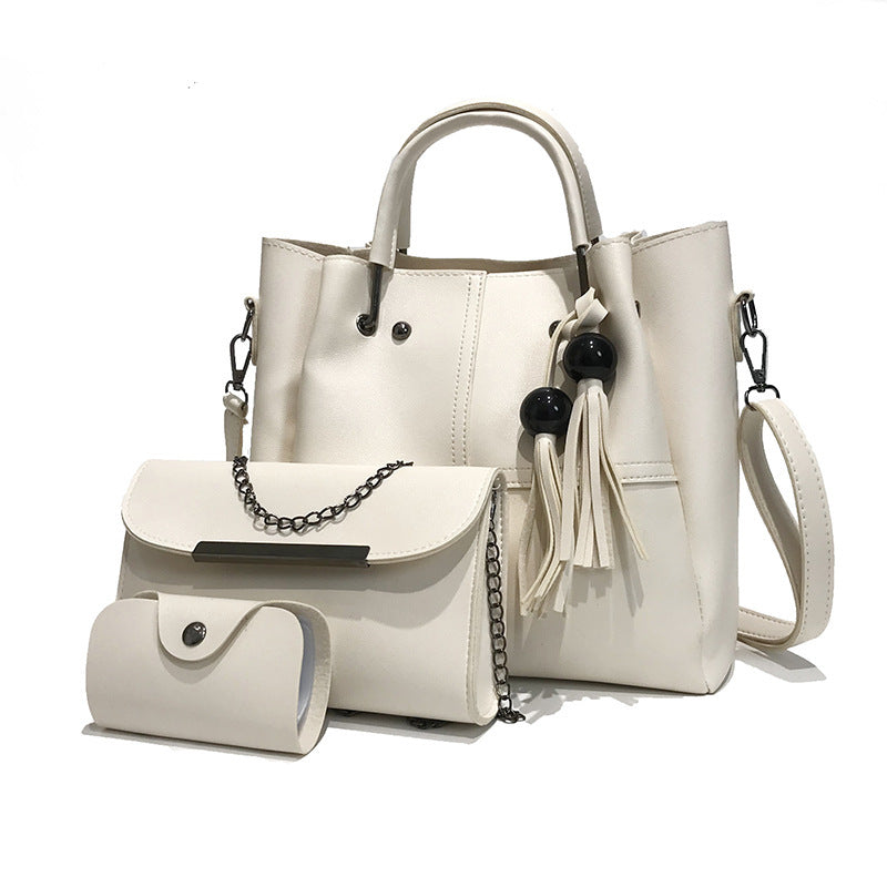 Tassel mother-of-pearl bag