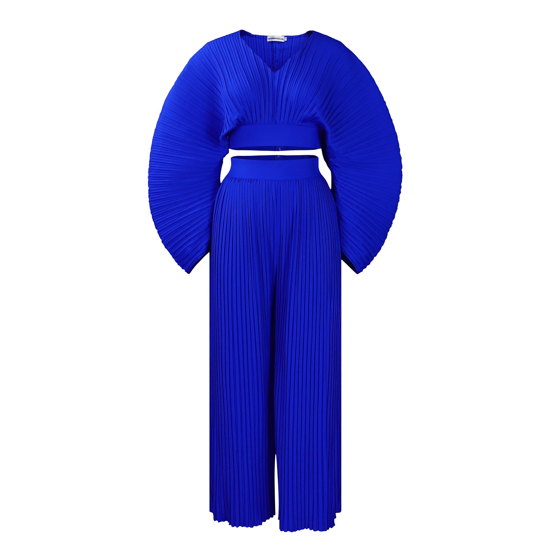 Top Wide Leg Trousers Two-piece Set African Suit